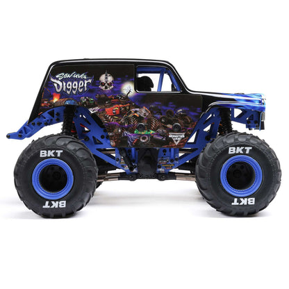 1/18 Mini LMT 4WD Son Uva Digger Monster Truck Brushed RTR