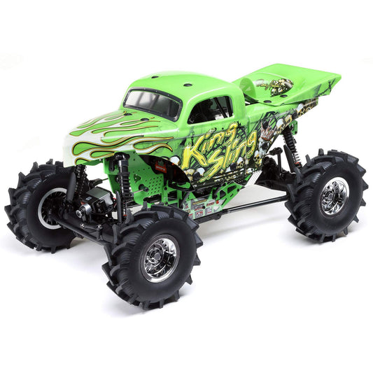 1/10 LMT 4X4 Solid Axle Mega Truck Brushless RTR, King Sling (Requires battery & charger) Green