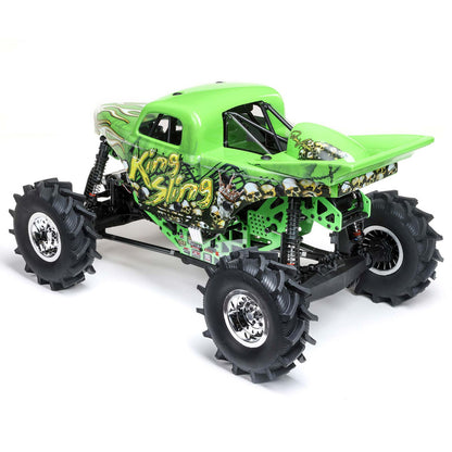 1/10 LMT 4X4 Solid Axle Mega Truck Brushless RTR, King Sling (Requires battery & charger) Green