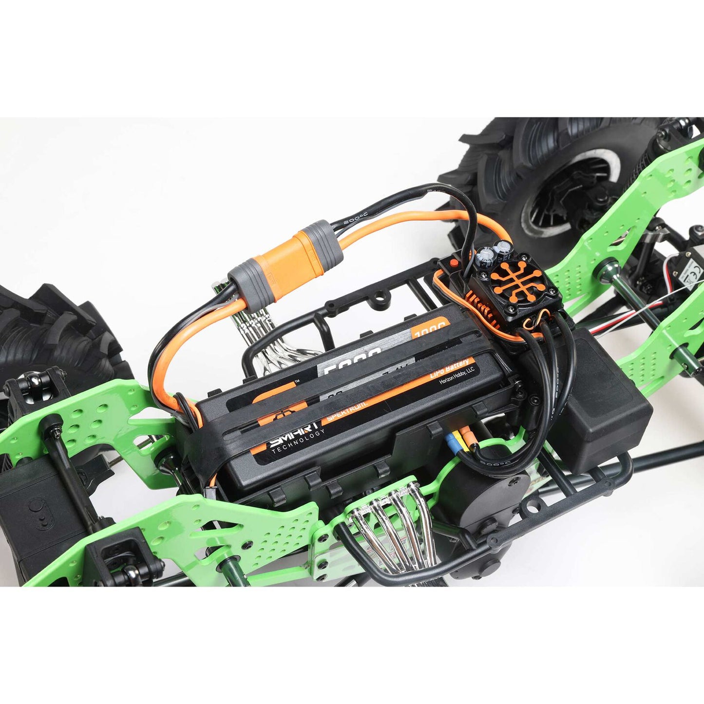 1/10 LMT 4X4 Solid Axle Mega Truck Brushless RTR, King Sling (Requires battery & charger) Green