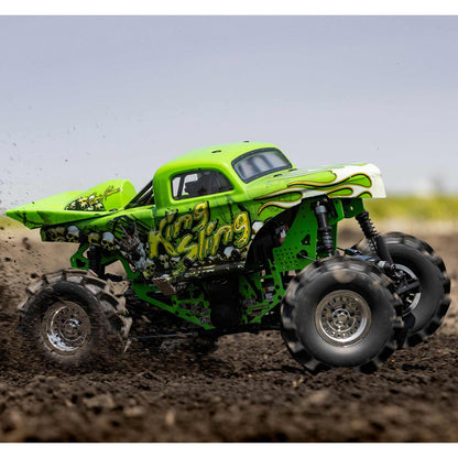 1/10 LMT 4X4 Solid Axle Mega Truck Brushless RTR, King Sling (Requires battery & charger) Green