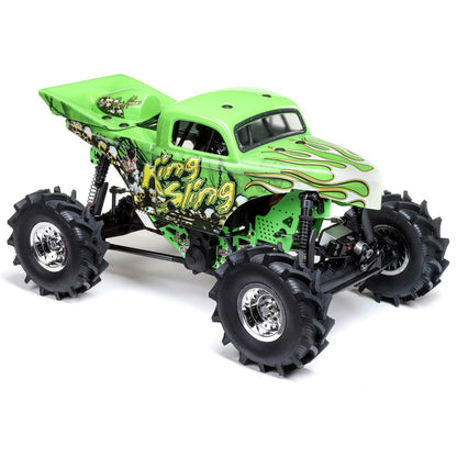 1/10 LMT 4X4 Solid Axle Mega Truck Brushless RTR, King Sling (Requires battery & charger) Green