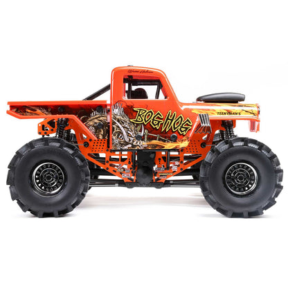 1/10 LMT 4X4 Solid Axle Mega Truck Brushless RTR, Bog Hog (Requires battery & charger) Orange