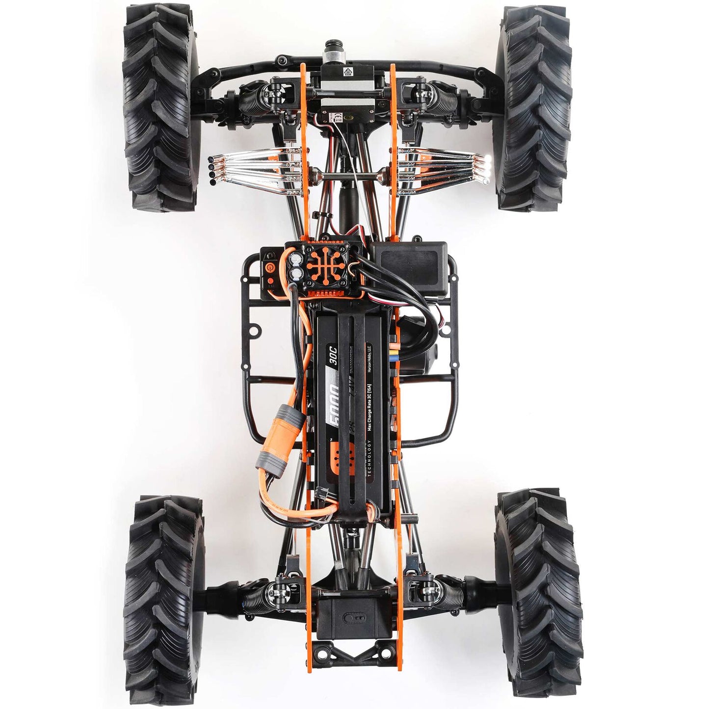 1/10 LMT 4X4 Solid Axle Mega Truck Brushless RTR, Bog Hog (Requires battery & charger) Orange