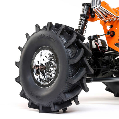 1/10 LMT 4X4 Solid Axle Mega Truck Brushless RTR, Bog Hog (Requires battery & charger) Orange