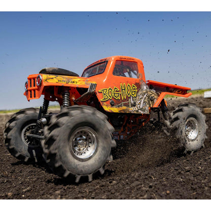 1/10 LMT 4X4 Solid Axle Mega Truck Brushless RTR, Bog Hog (Requires battery & charger) Orange