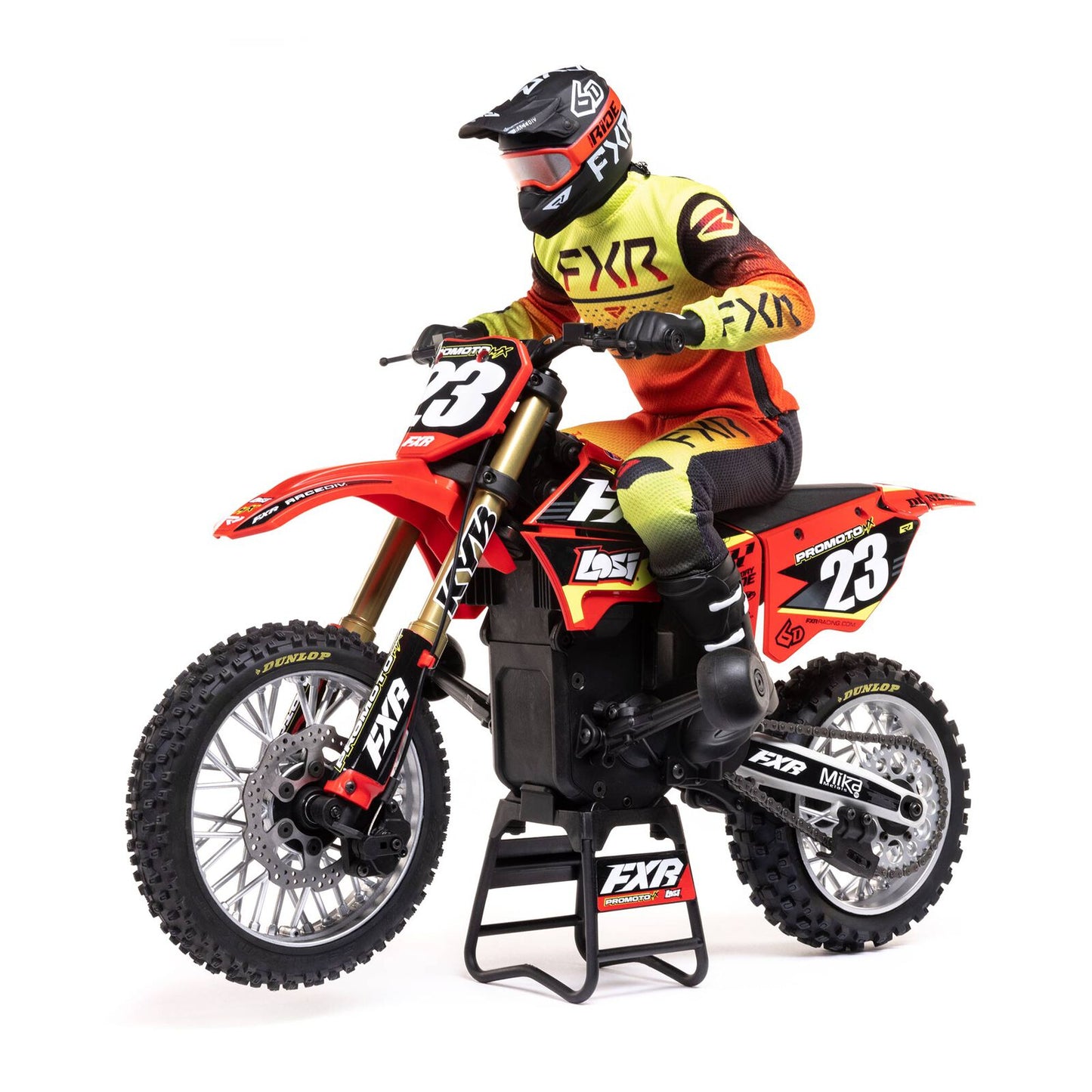 1/4 Promoto-MX Motorcycle RTR, FXR: Red