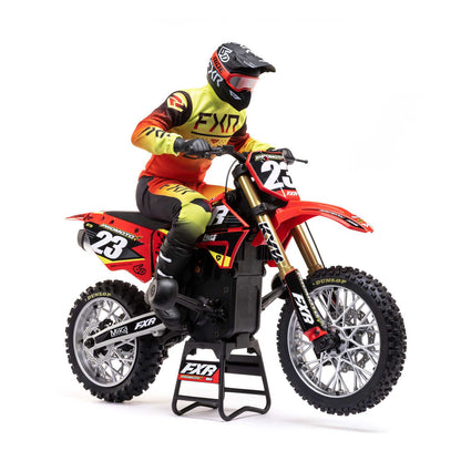 1/4 Promoto-MX Motorcycle RTR, FXR: Red