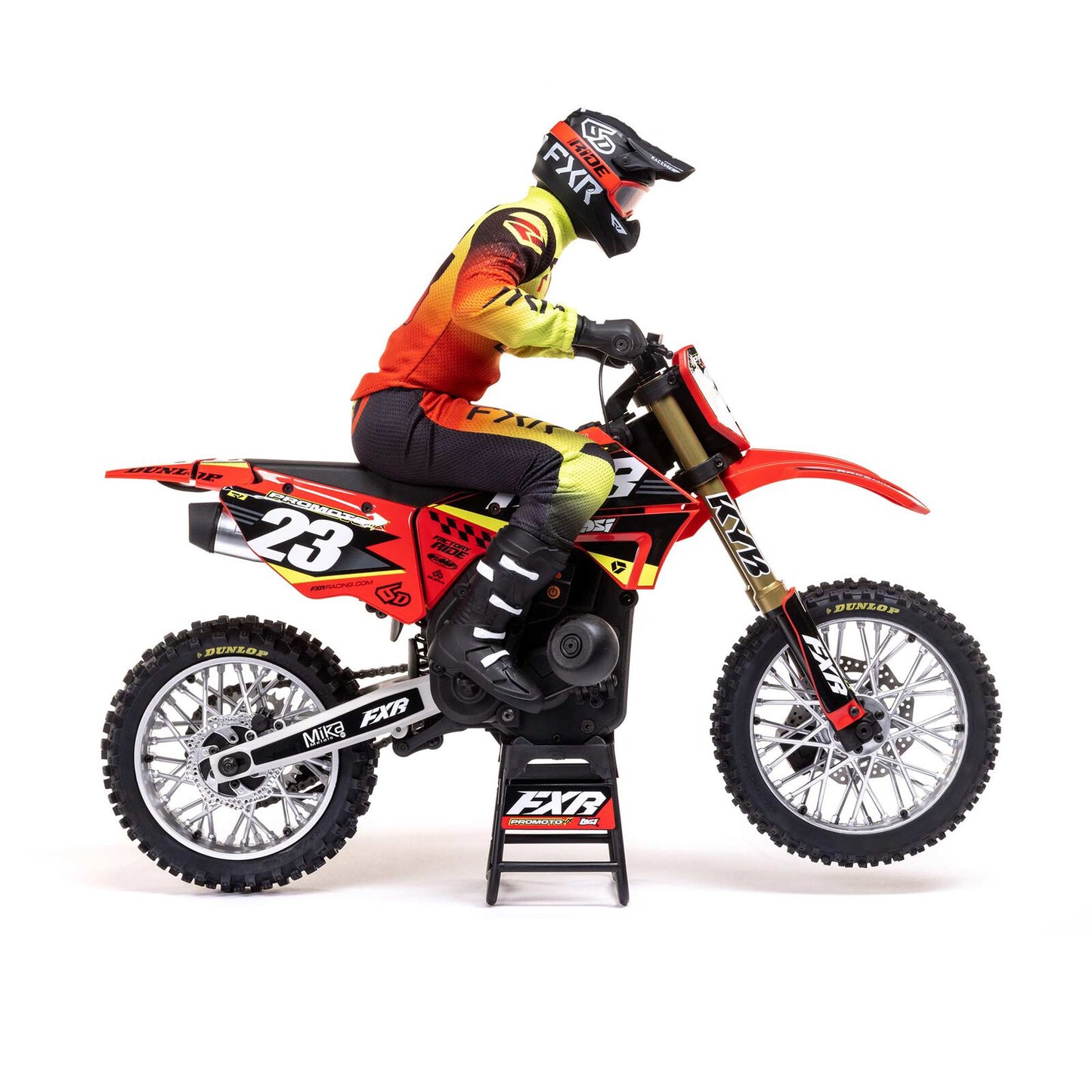 1/4 Promoto-MX Motorcycle RTR, FXR: Red