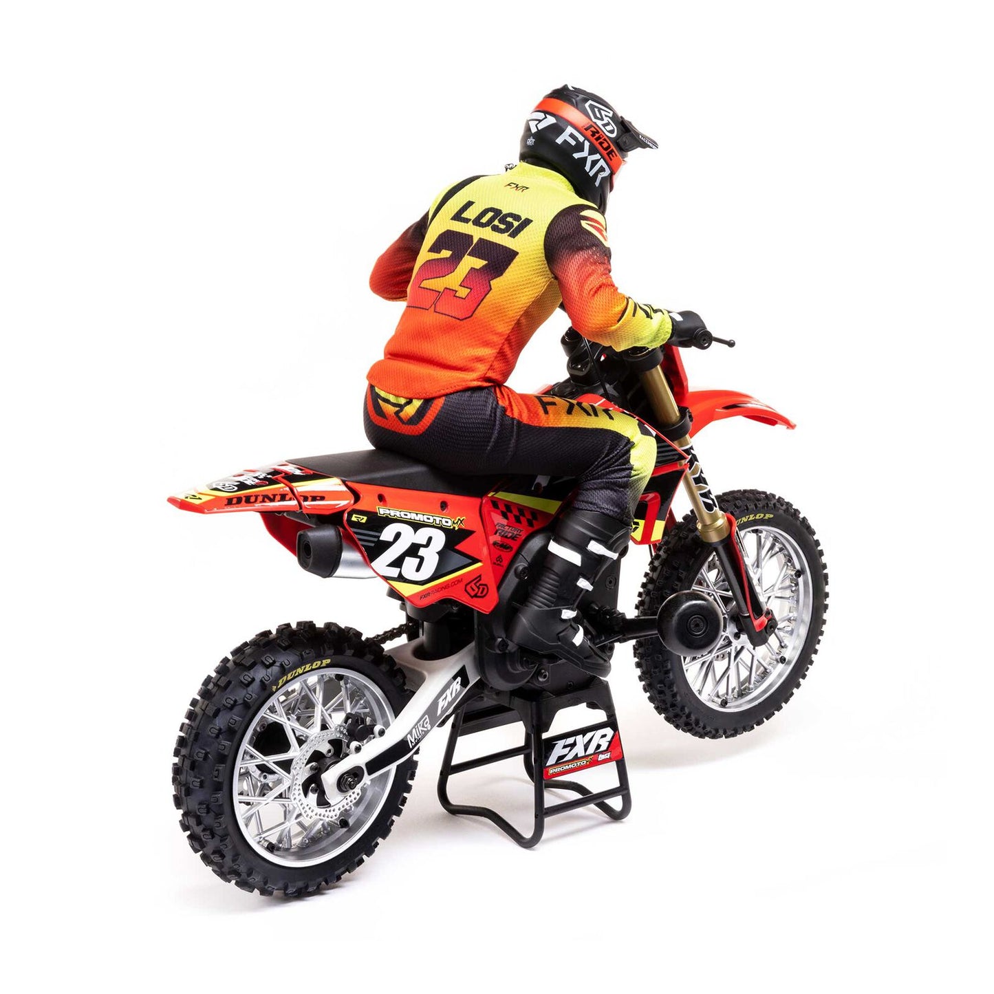 1/4 Promoto-MX Motorcycle RTR, FXR: Red