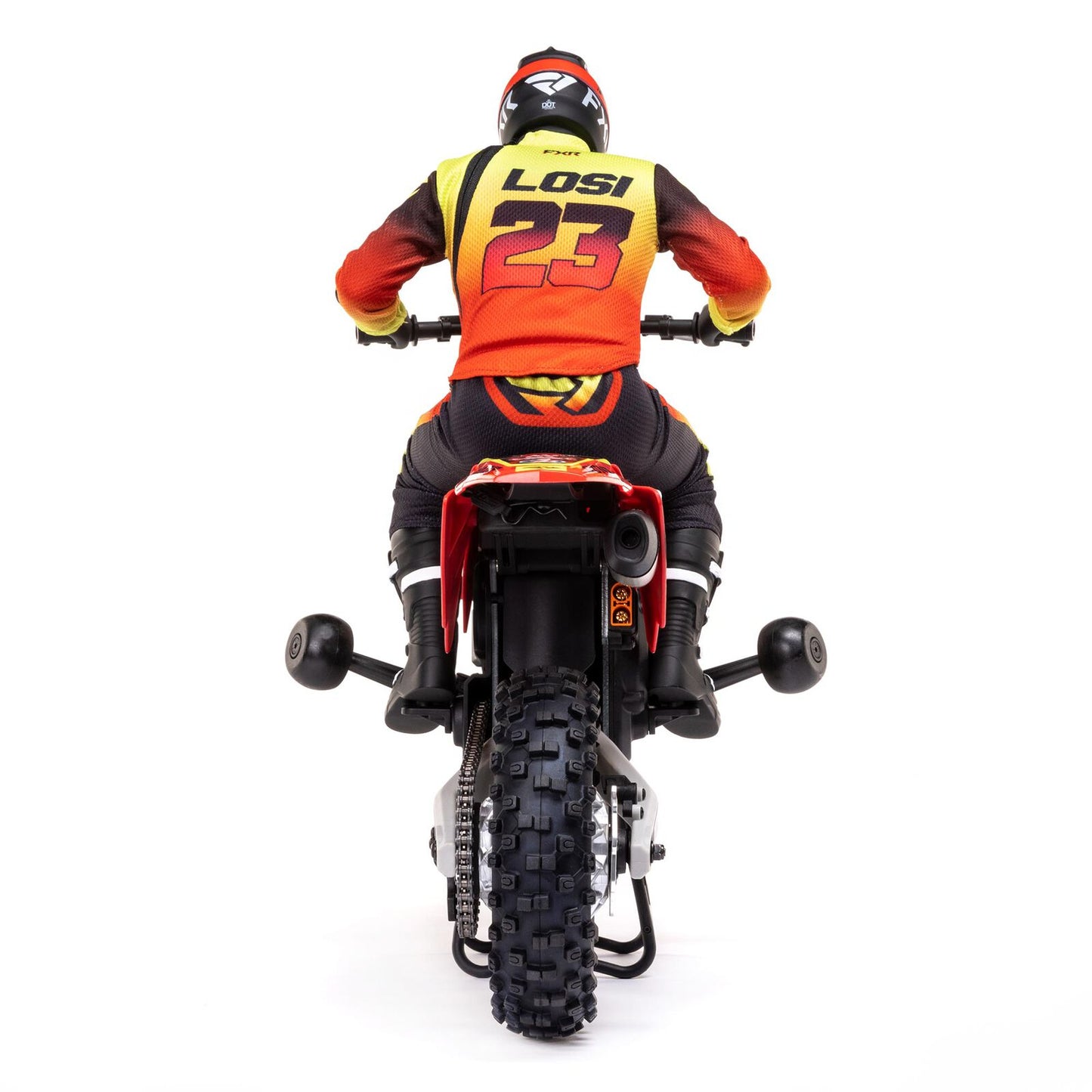 1/4 Promoto-MX Motorcycle RTR, FXR: Red