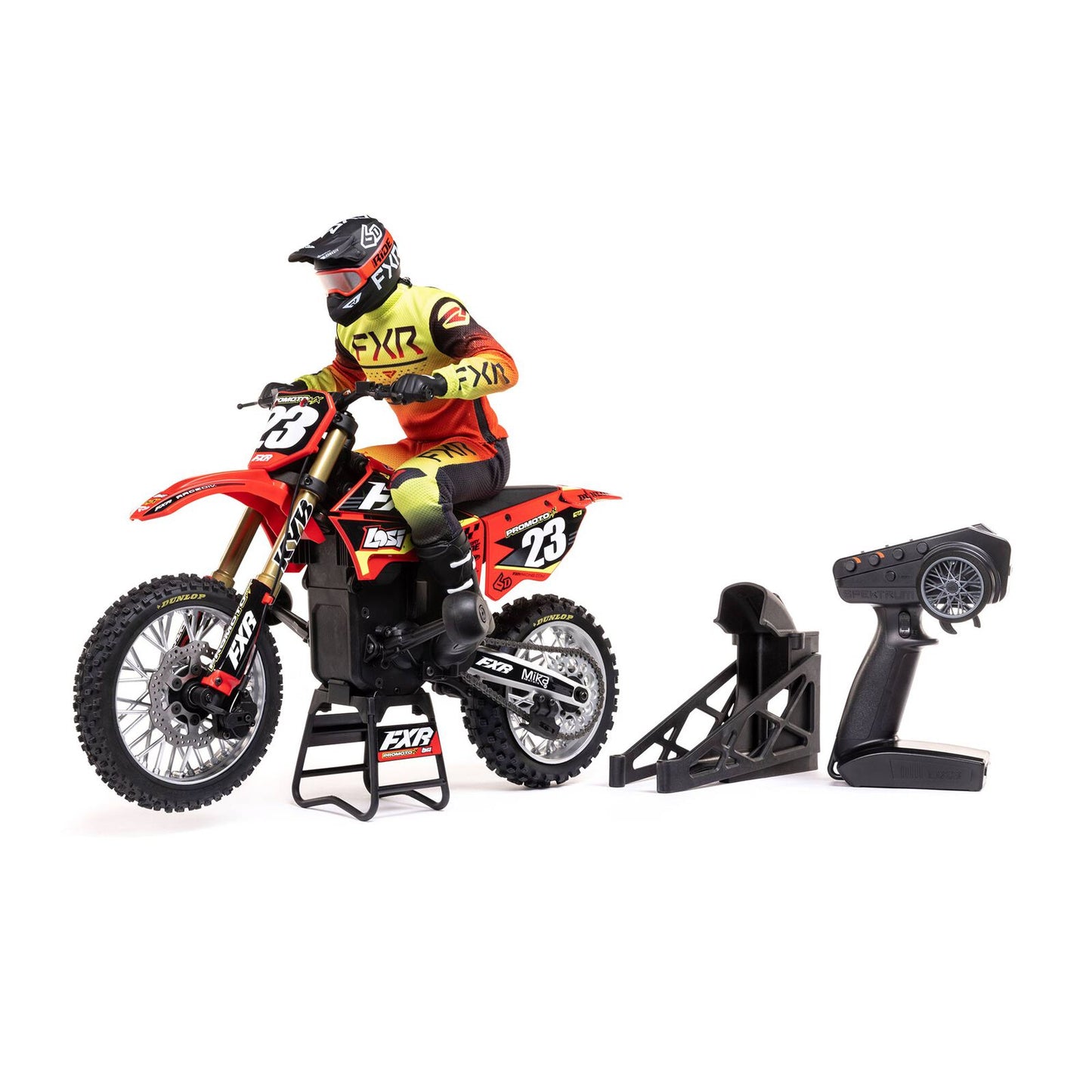 1/4 Promoto-MX Motorcycle RTR, FXR: Red