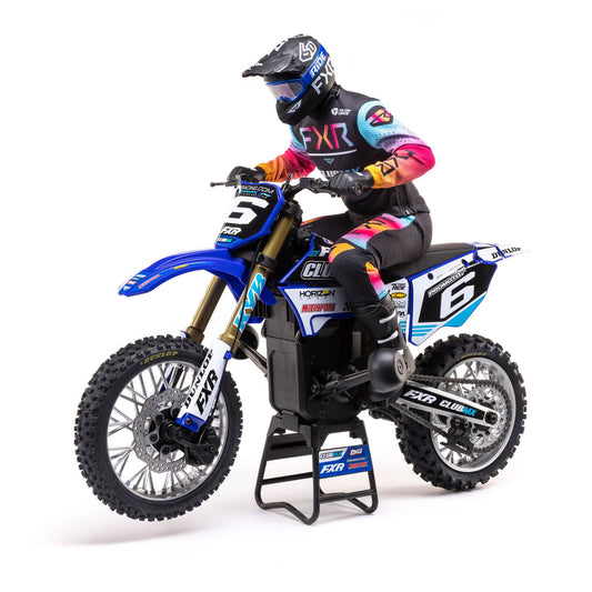 1/4 Promoto-MX Motorcycle RTR, Club MX: Blue