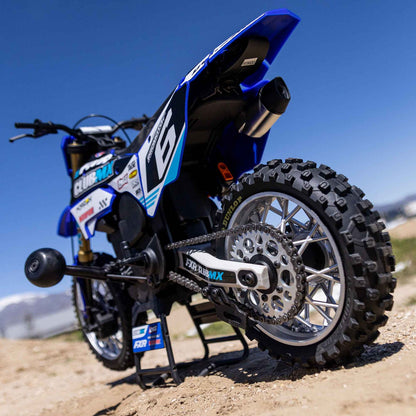 1/4 Promoto-MX Motorcycle RTR, Club MX: Blue