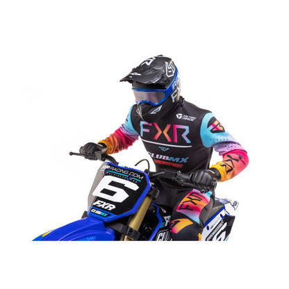 1/4 Promoto-MX Motorcycle RTR, Club MX: Blue