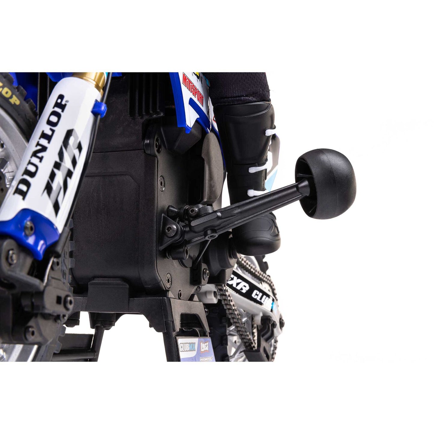 1/4 Promoto-MX Motorcycle RTR, Club MX: Blue