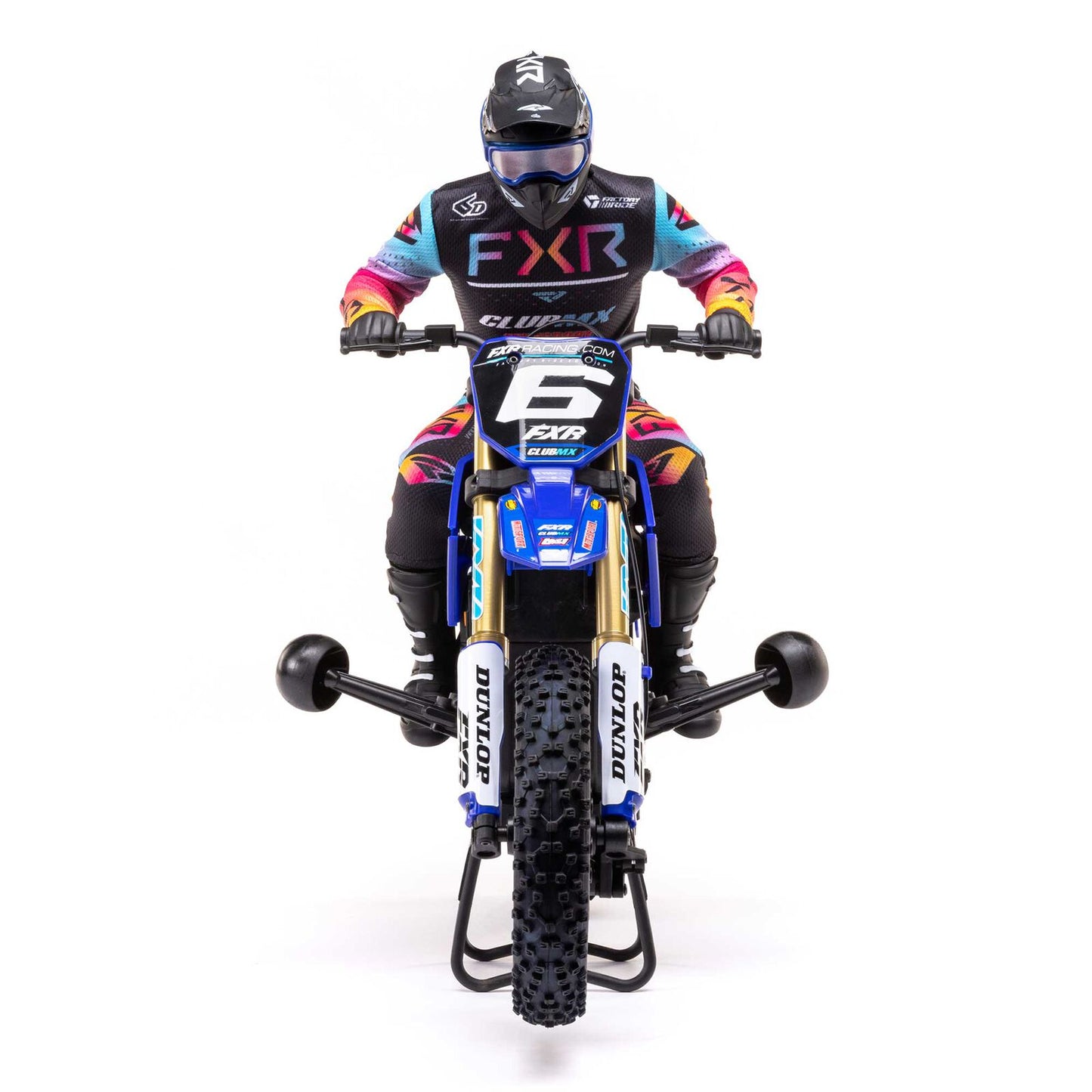 1/4 Promoto-MX Motorcycle RTR, Club MX: Blue