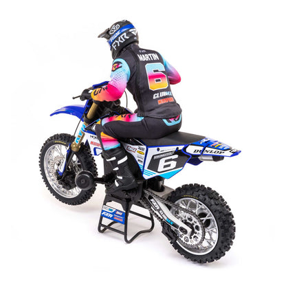 1/4 Promoto-MX Motorcycle RTR, Club MX: Blue