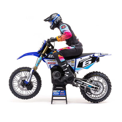 1/4 Promoto-MX Motorcycle RTR, Club MX: Blue