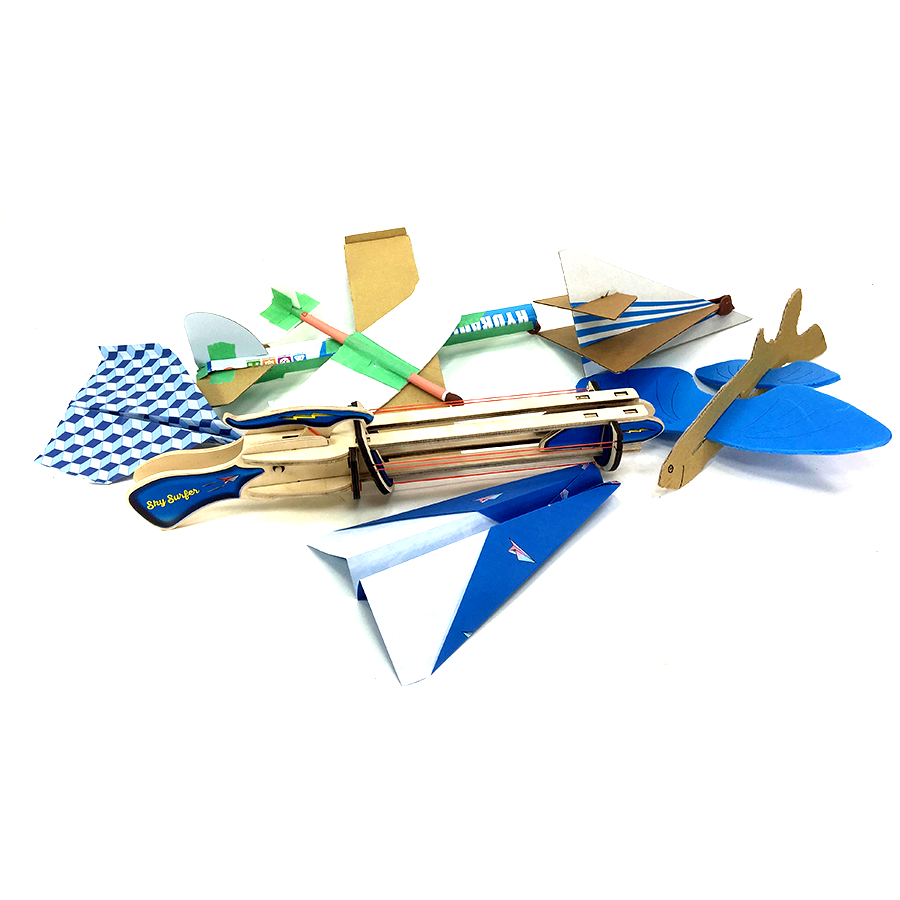 Sky Surfer Airplane Launcher STEM Kit