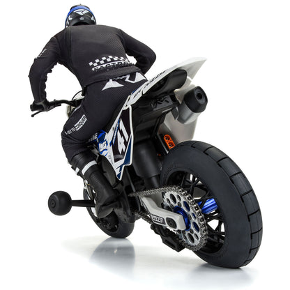 1/4 Supermoto Tire Rear MTD Black Wheel: PM-MX