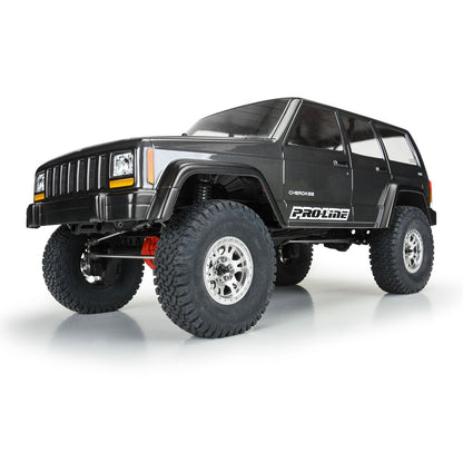 2001 Jeep Cherokee Clear Body for 12.3” (313mm) Wheelbase Scale Crawlers