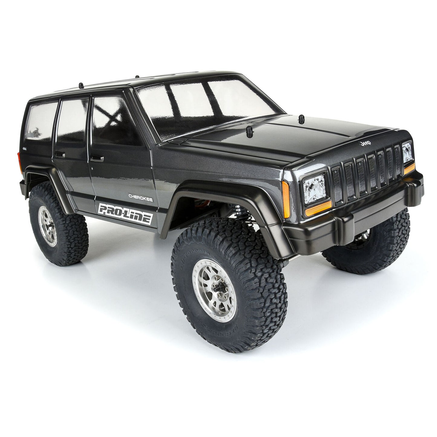 2001 Jeep Cherokee Clear Body for 12.3” (313mm) Wheelbase Scale Crawlers