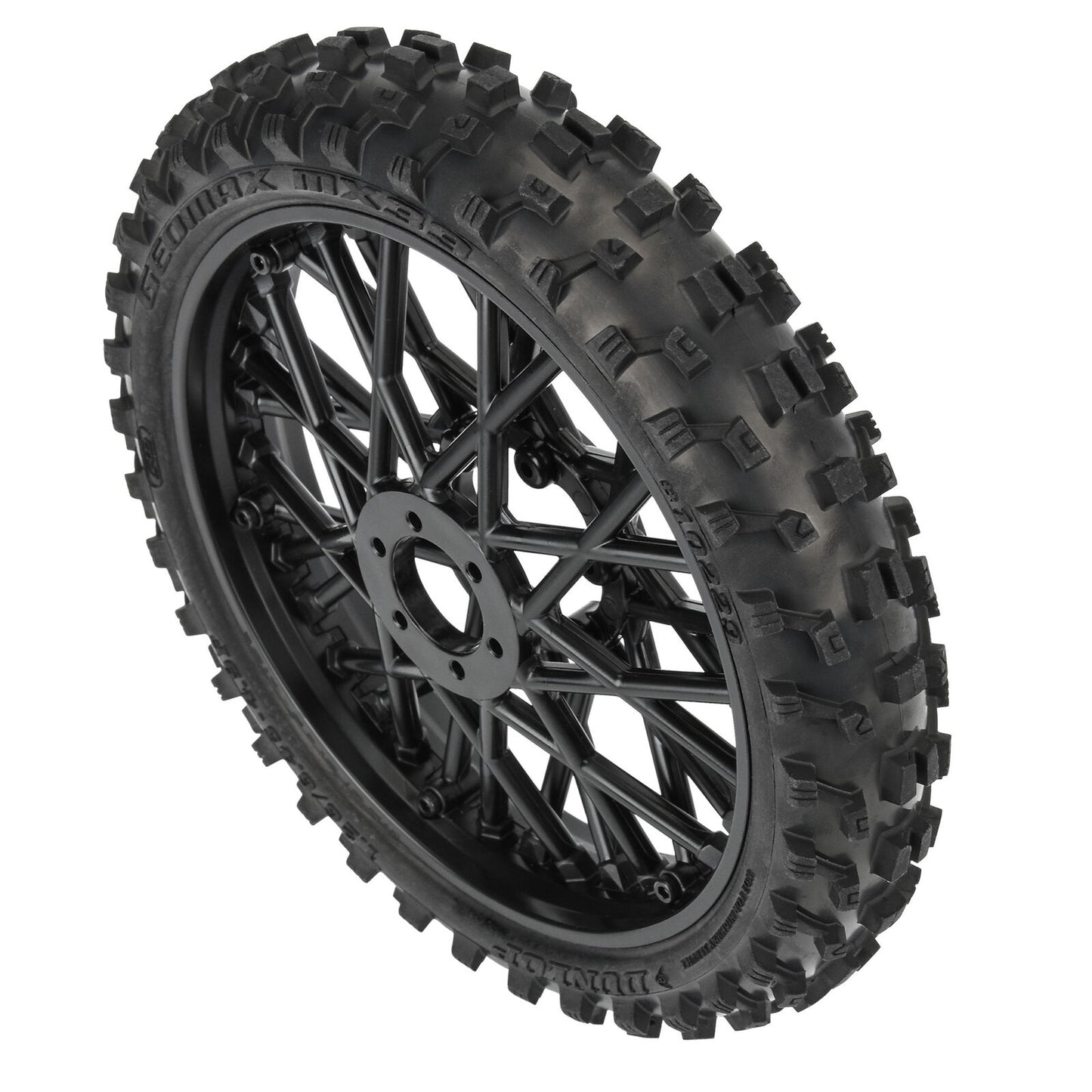 Dunlop Geomax MX33 V2 Bead CR4 Front Tire MTD Bullyspoke Black: Promoto-MX