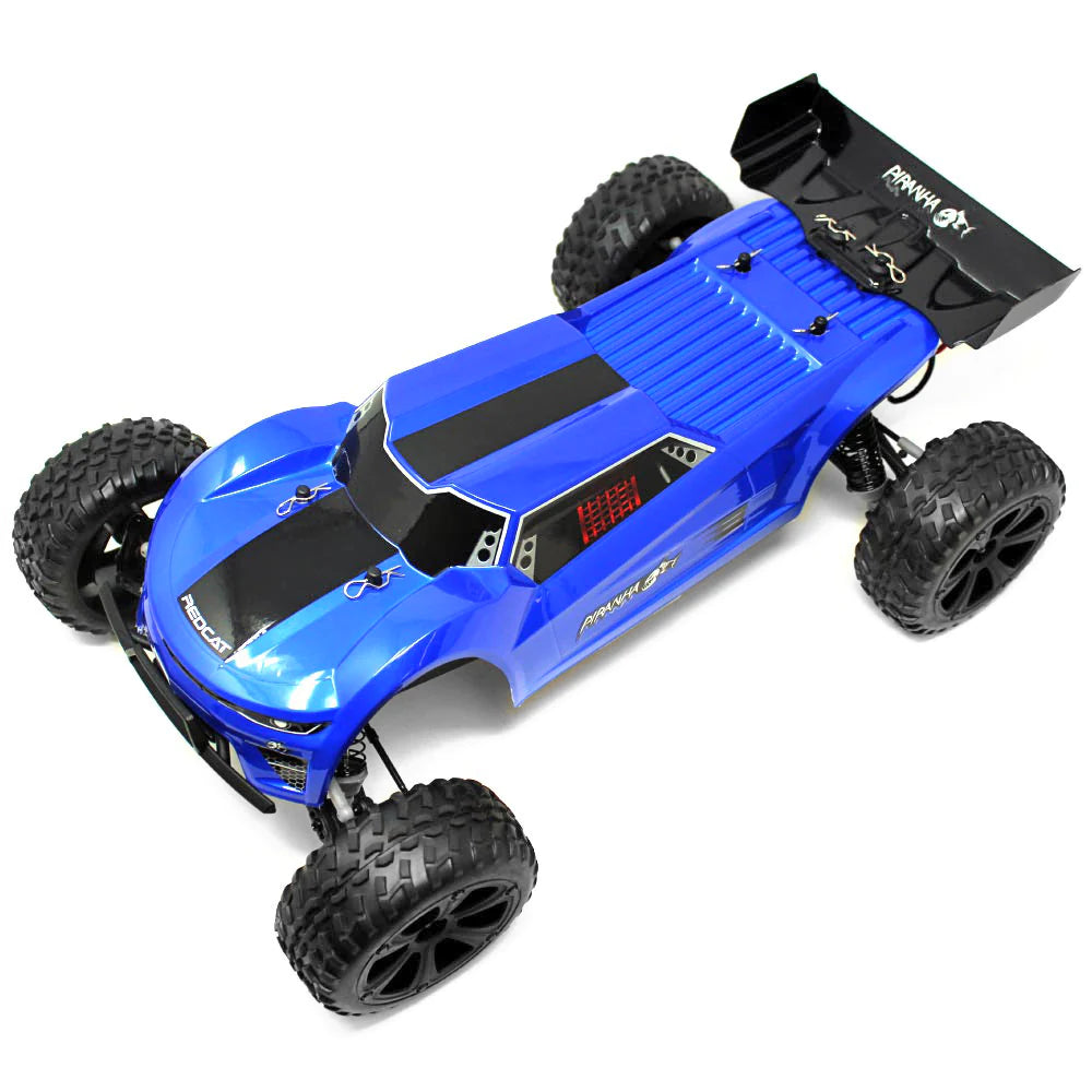 1/10 Piranha TR10 Brushed 2WD Electric Truggy Blue