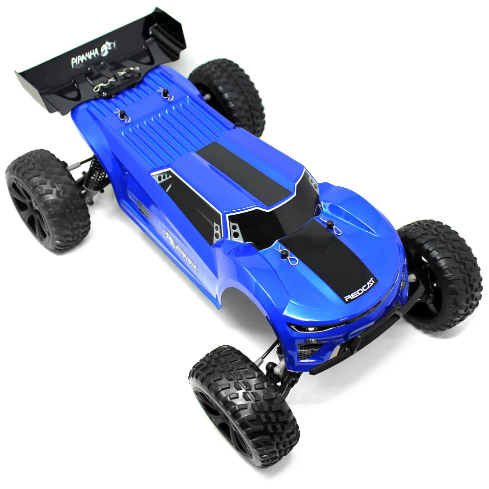 1/10 Piranha TR10 Brushed 2WD Electric Truggy Blue