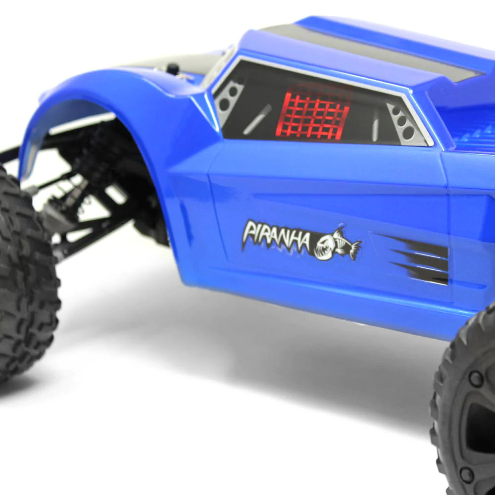 1/10 Piranha TR10 Brushed 2WD Electric Truggy Blue