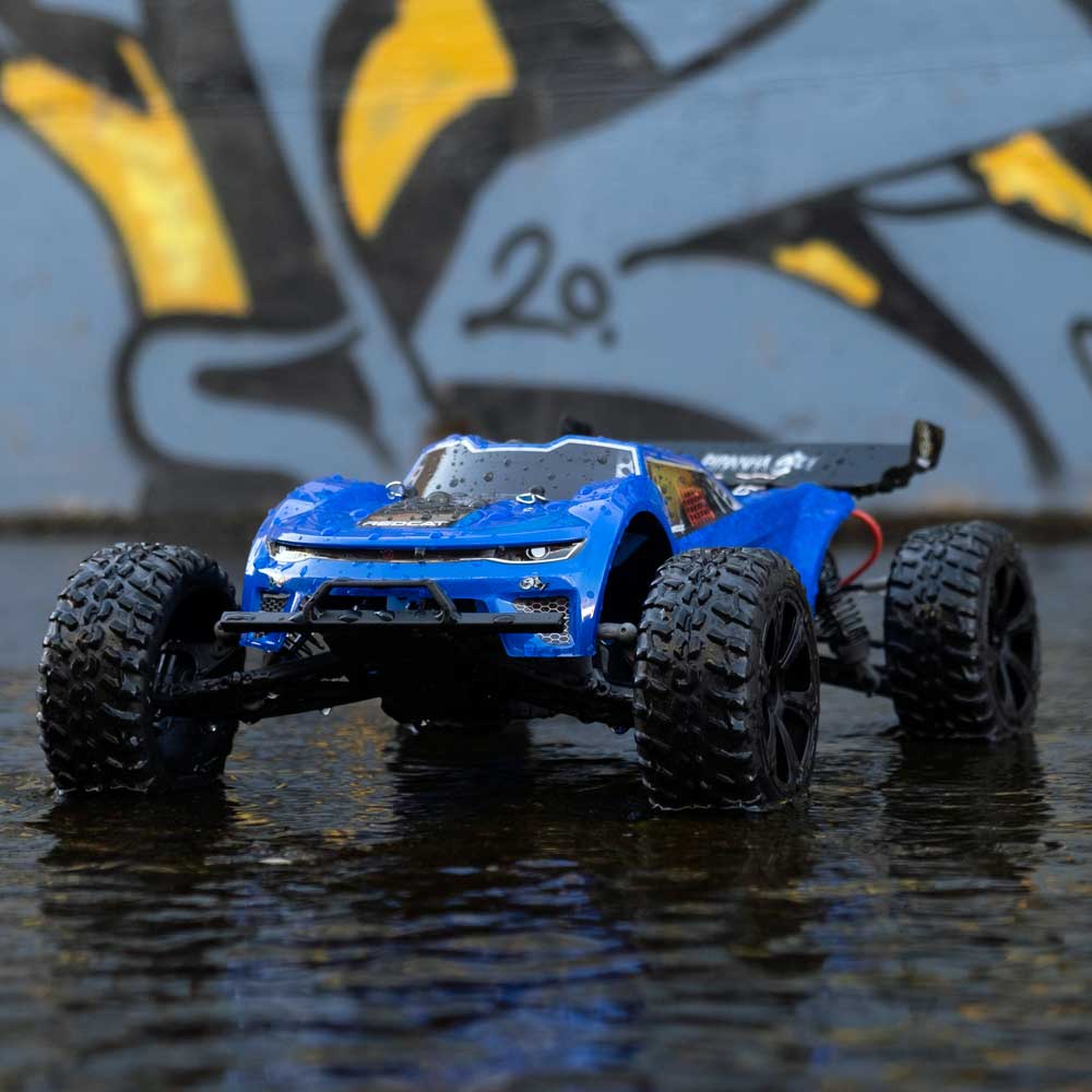 1/10 Piranha TR10 Brushed 2WD Electric Truggy Blue