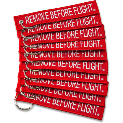 Remove Before Flight Key tag