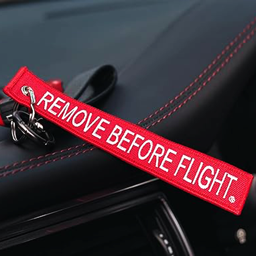 Remove Before Flight Key tag