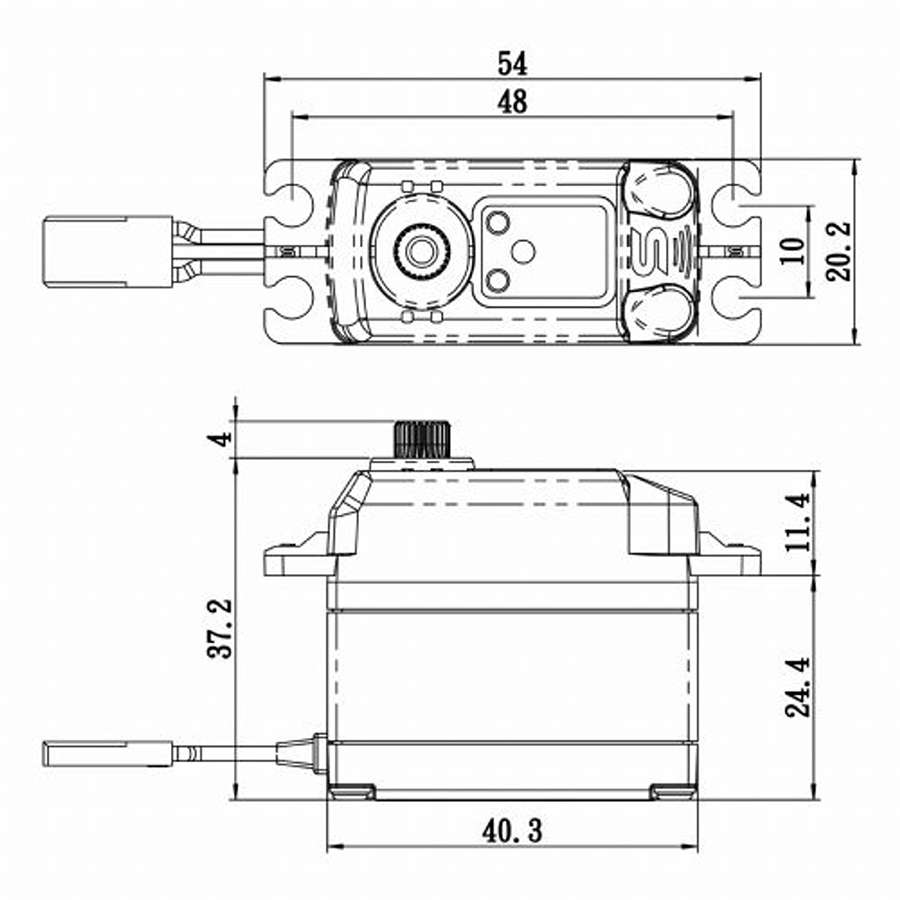 Savox- SV1270TGP Servo