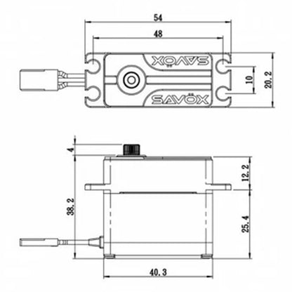 Savox- SV1280SGP Servo