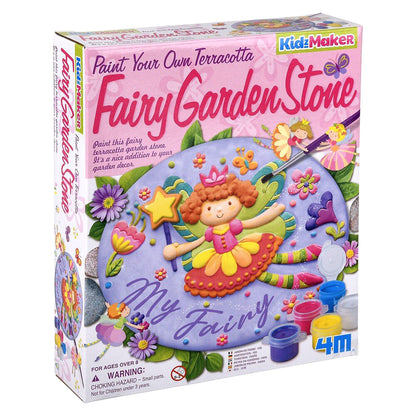 Paint Your Own Terracotta Fairy Garden Stone