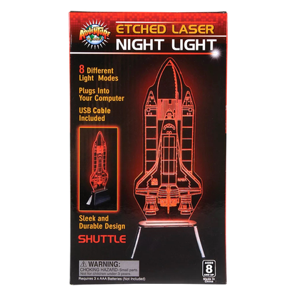 3D Laser Light Shuttle 11"