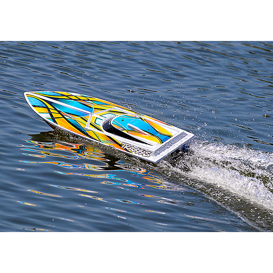 Blast RTR Boat w/Battery & Charger: Orange