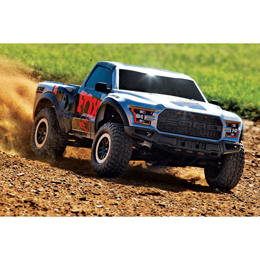 1/10 Ford Raptor, 2WD, Replica Truck w/USB-C: Fox