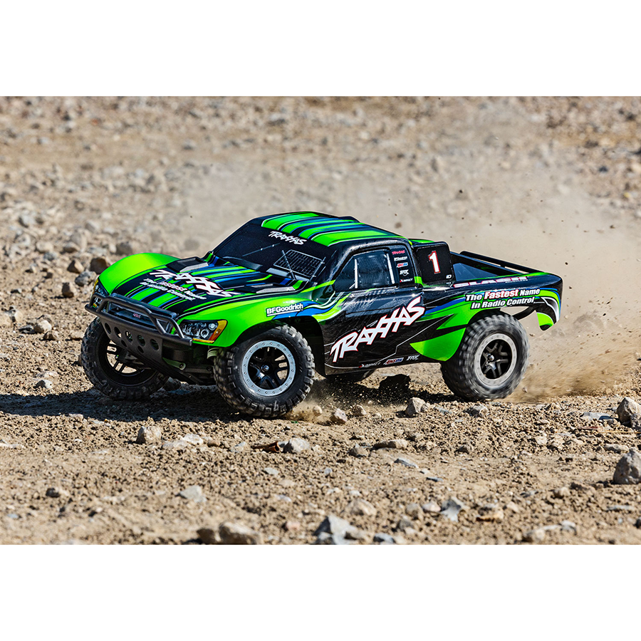 1/10 Slash BL-2S Brushless: 2WD Short Course Truck: Green