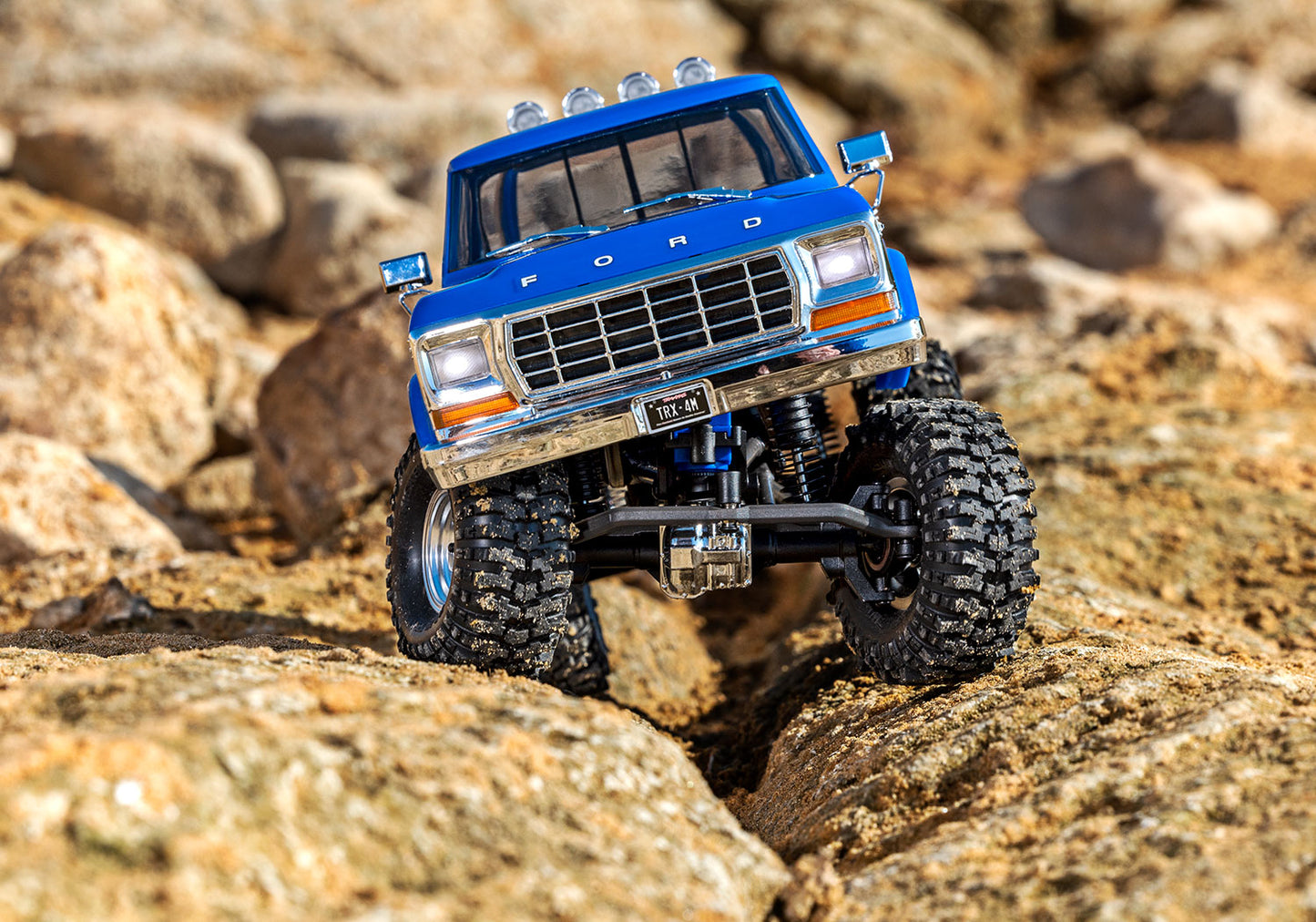 1/18 TRX-4M F150 High Trail 79, RTR, Blue