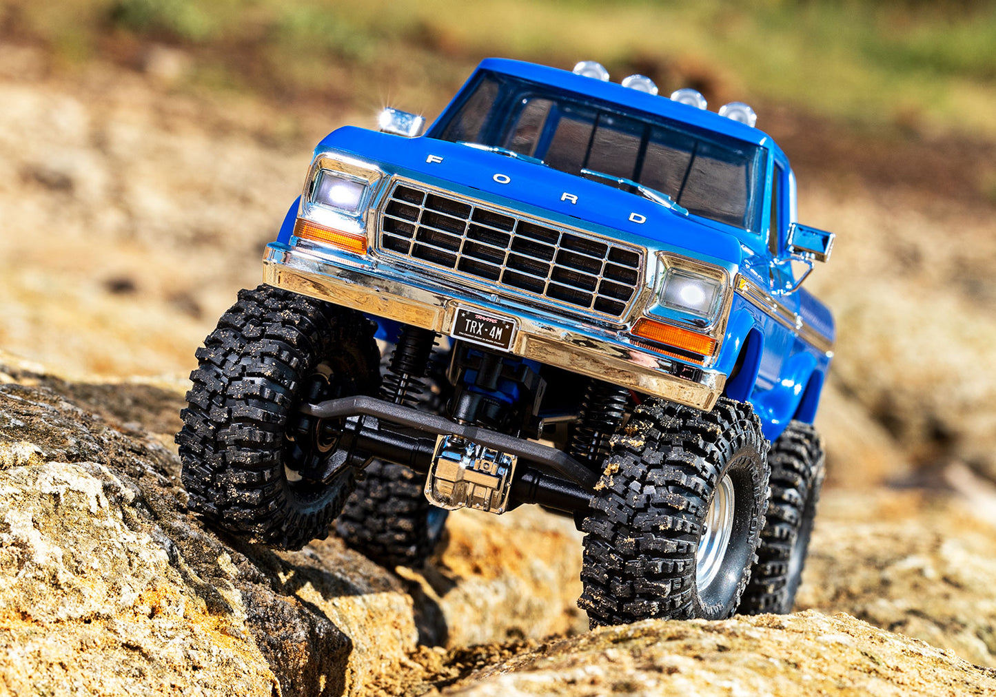 1/18 TRX-4M F150 High Trail 79, RTR, Blue