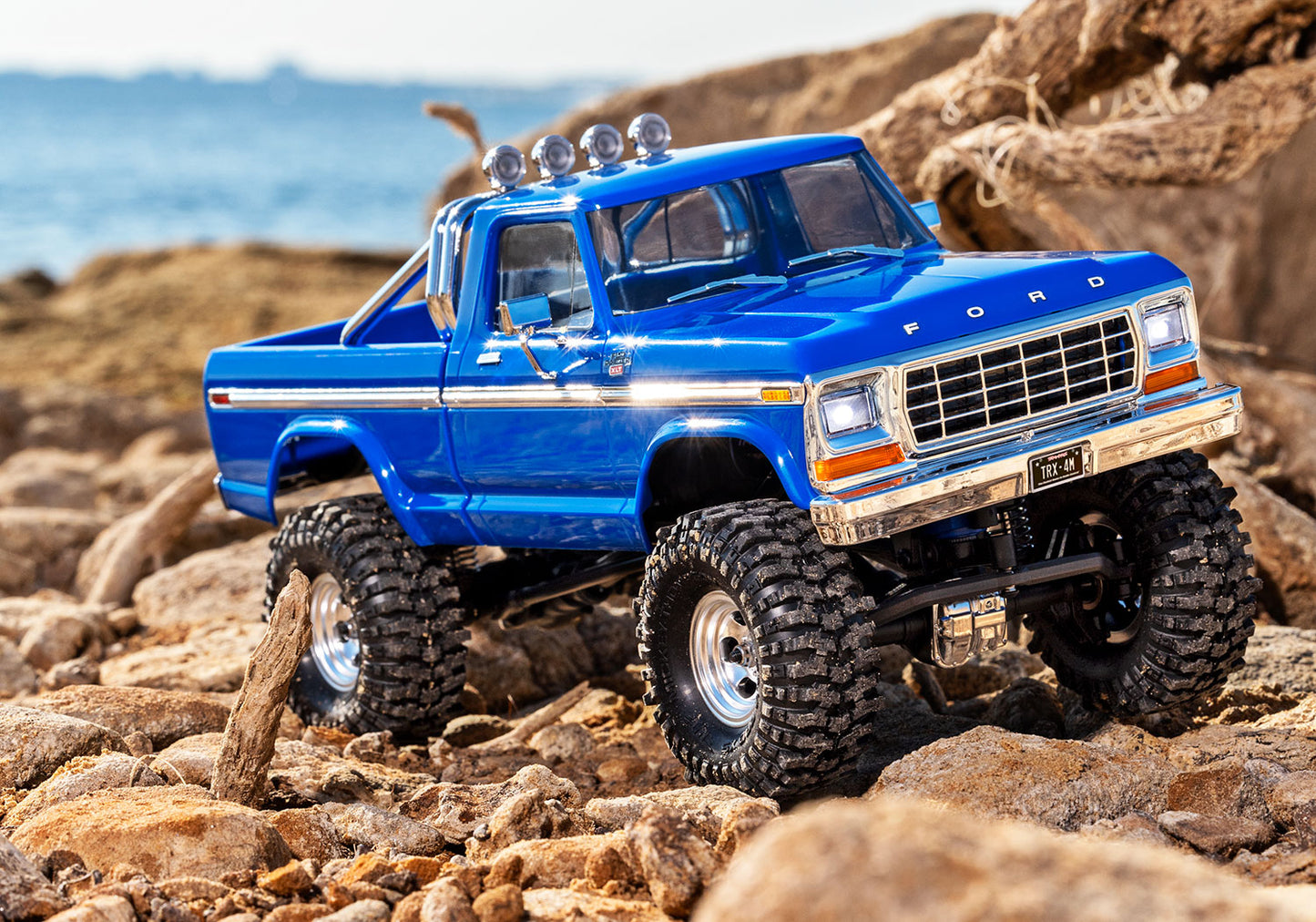 1/18 TRX-4M F150 High Trail 79, RTR, Blue