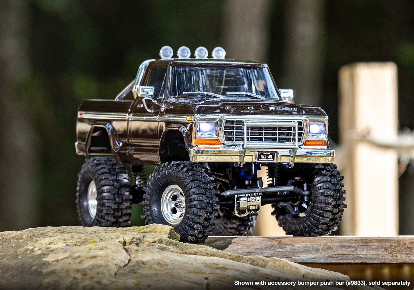 1/18 TRX-4M F150 High Trail 79, RTR, Brown