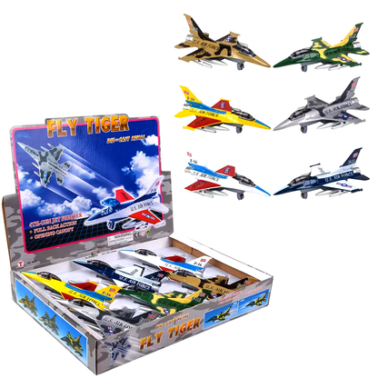 F-16 Diecast Jet 7"