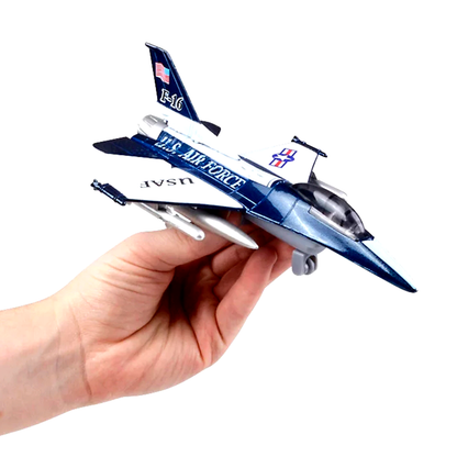 F-16 Diecast Jet 7"