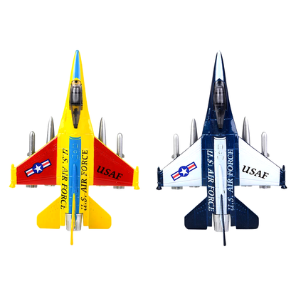 F-16 Diecast Jet 7"