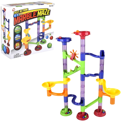 45 Piece Marble Run