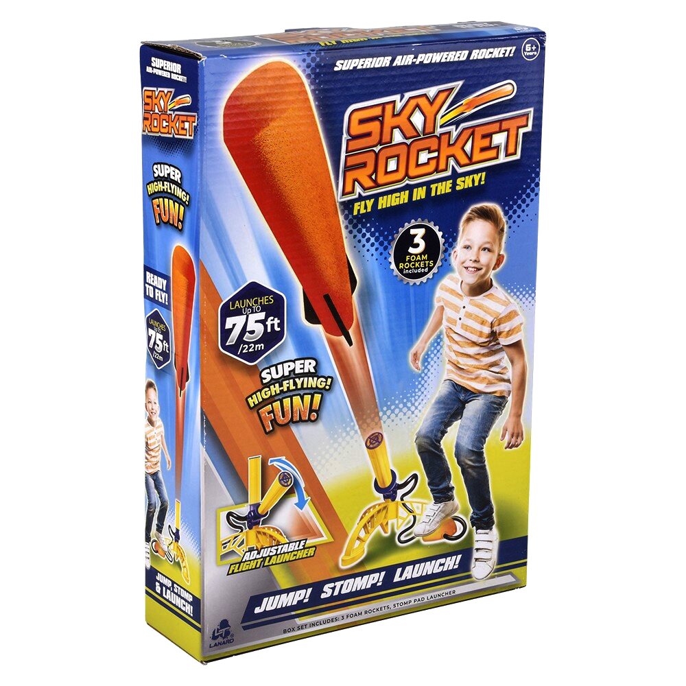 Lanard Sky Rockets 3 (Stomp Rocket)